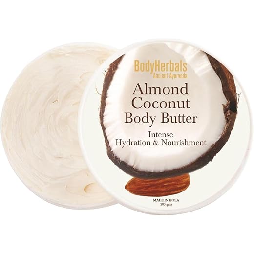 BodyHerbals Almond Coconut Butter 200g - Hydration