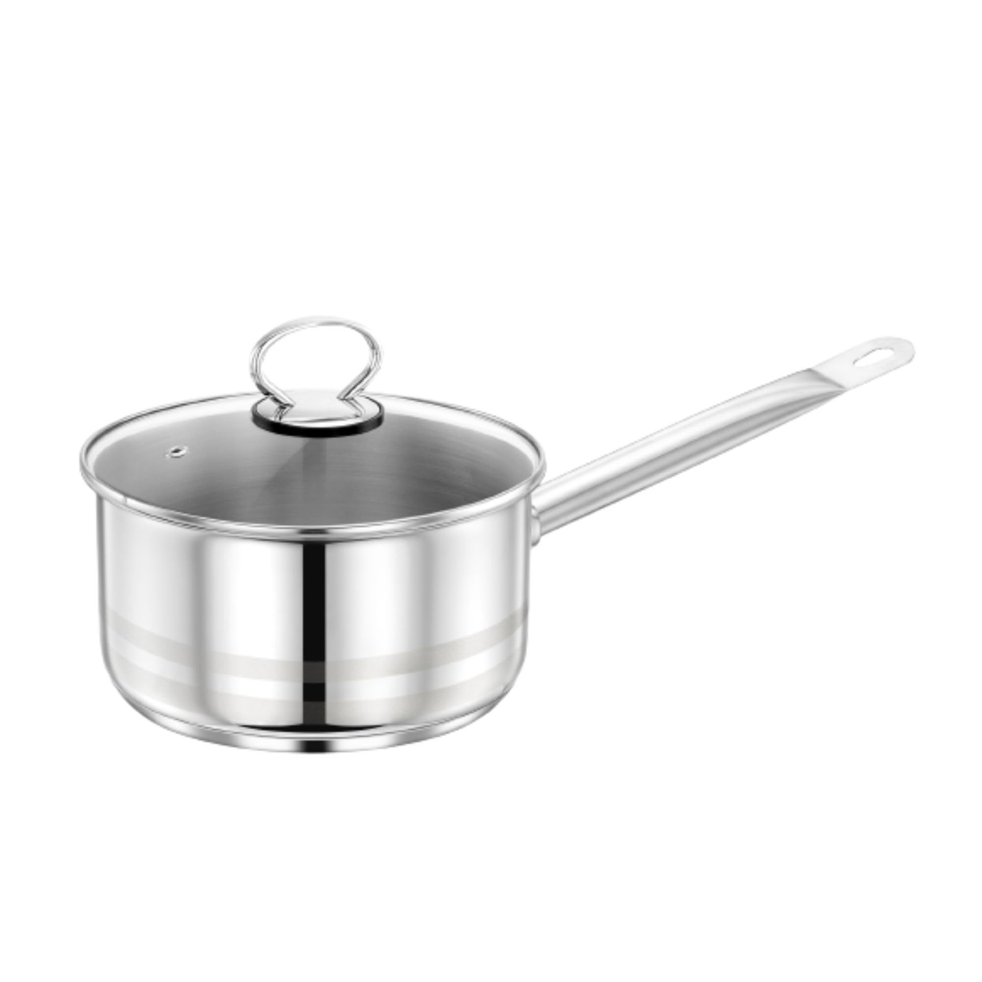 Prestige S/Steel 14 cm Sauce Pan with Glass Lid | PR81137