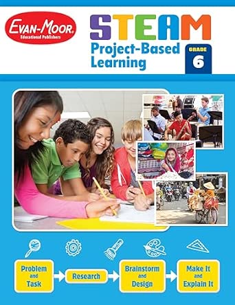 Amazon.com: Evan-Moor STEAM Project-Based Learning, Grade 6 Activities ...