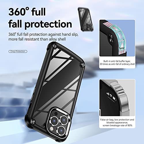 Coque iPhone 15 Pro Max TPU noir pour protéger des chutes