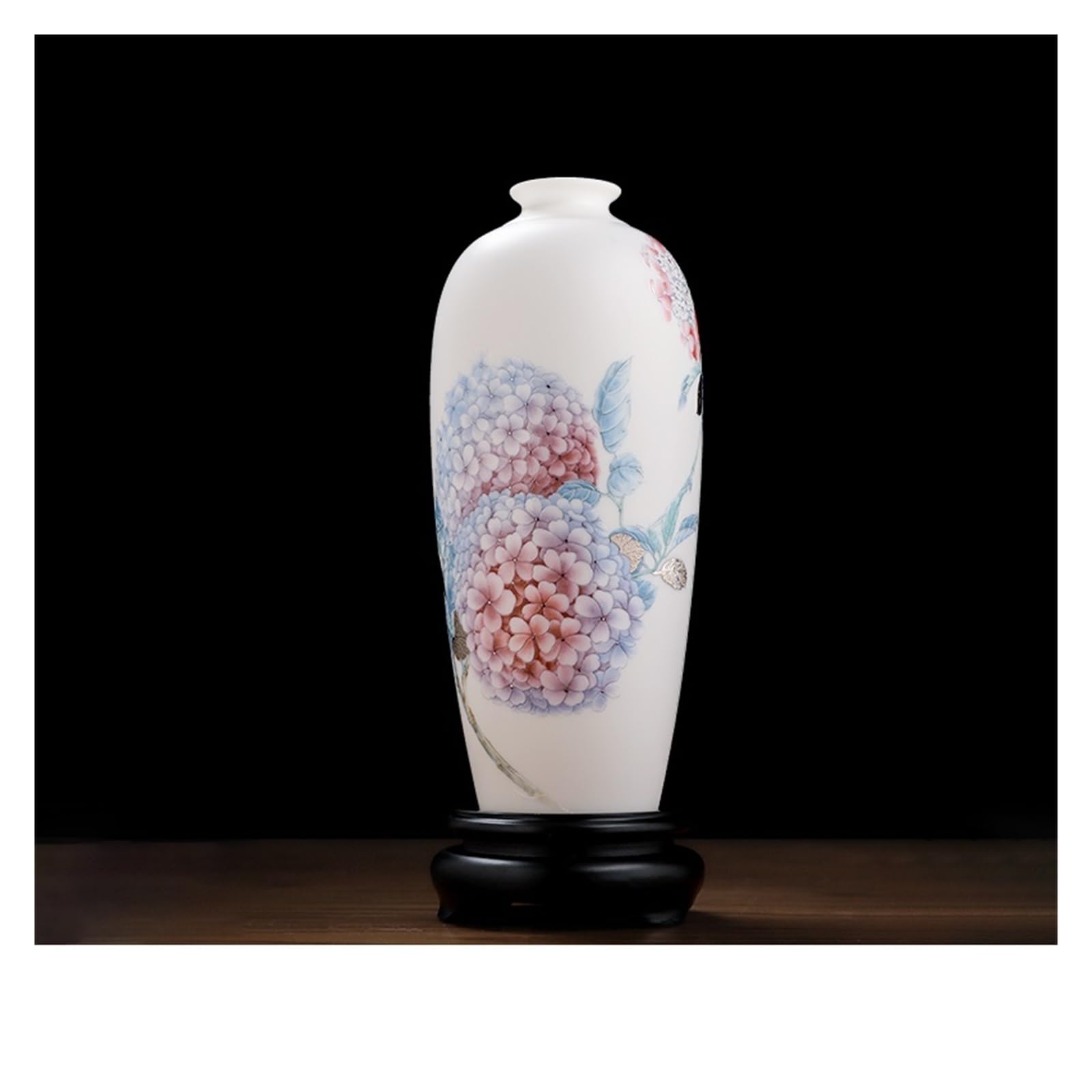 Vase d'ornement haut de gamme en porcelaine pour armoire a vin et bureau