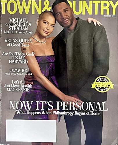 Town & Country Magazine (November 2024 Issue) Emma Heming Willis, Bryan Stevenson, Michael Strahan (Random Cover) Town & Country Magazine (November 2024 Issue) Emma Heming Willis, Bryan Stevenson, Michael Strahan (Random Cover)
