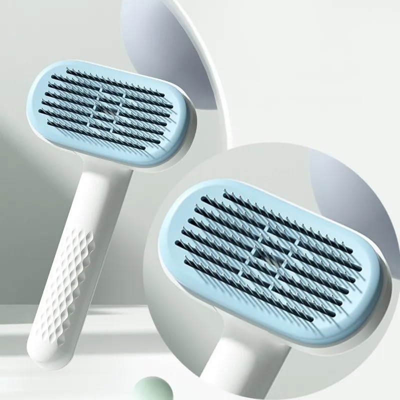 Brosse à Poils de Chien, Outil de toilettage Efficace for Un Pelage Bien entretenu, Brosse for Animaux de Compagnie, Brosse à Poils de Chien Efficace(White)