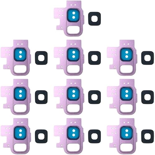 Camera Lens Cover Set, 10 Pack, Purple, For Smartphone Camera Lenses