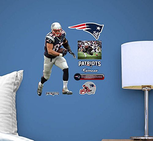 Rob Gronkowski New Enlgand Patriots NFL 16'' Fathead Wall Decal