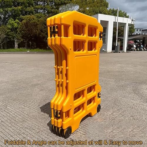 Barrière de sécurité extensible pliable pour allées et gestion du trafic - 7