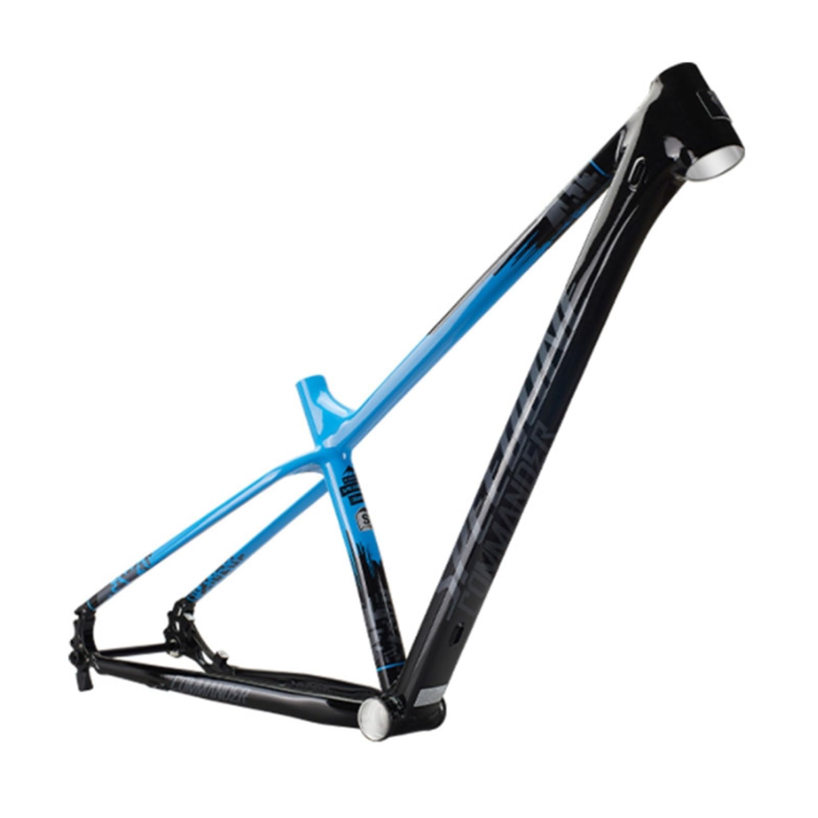 FKXSXAZ Rahmen Boost 12x142 mm Hinterbaubreite, vollgefedertes Mountainbike BB92 konischer Steuersatz für 29-Zoll-Laufräder Sport & Freizeit
