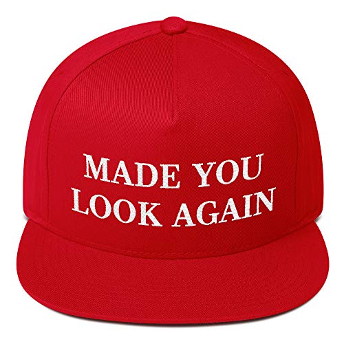 Hogue WS LLC Made You Look Again Hat (Embroidered Snapback Cap) MAGA Parody