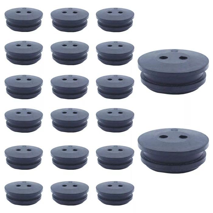 TRIPLE ZIP DUVET COVER 20pcs 2 Hole Fuel Line Grommet for 560878001 181767