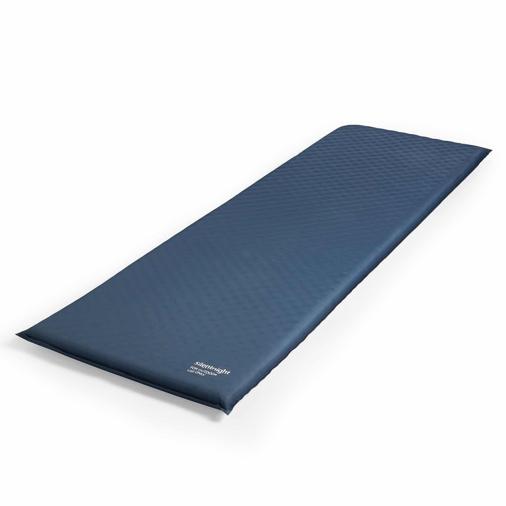 Silentnight Self Inflating Sleeping Mat Camping Mattress - Inflatable and Compact Sleeping Pad with Storage Bag for Camping, Hiking and Festivals - Self Inflating with No Pump Needed, Single