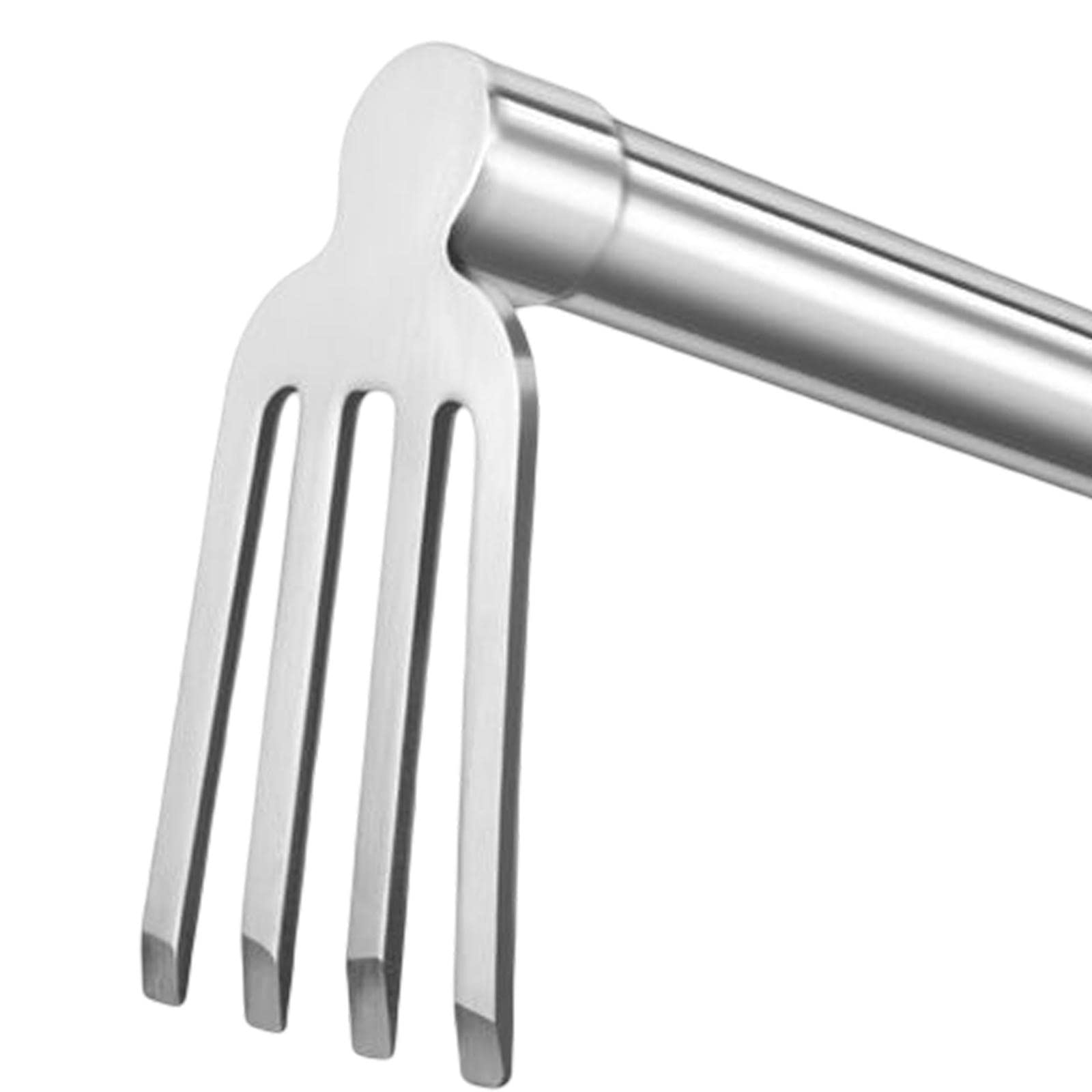 F Fityle Giardinaggio Zappa Piccola Giardino Multiuso Durevole Acciaio Inossidabile Manico Antiscivolo Gadget Domestico per Cortile Fattoria All'aperto, B