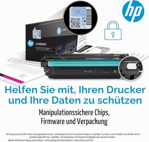 HP CF403X Tintenstrahldrucker, Rot, XL – Ansicht 8