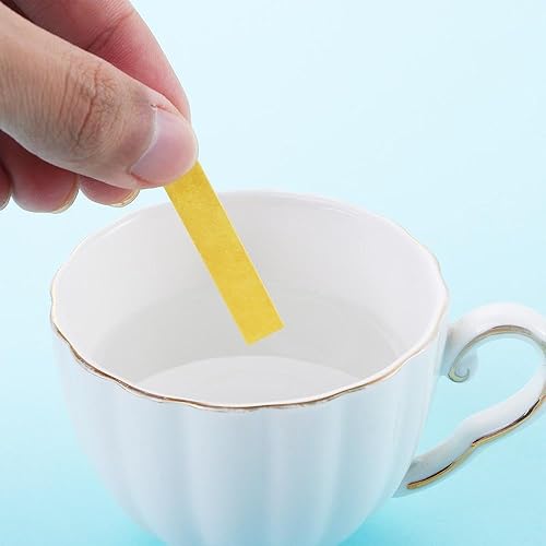 Miniatura 5 de Paquete de 4 tiras de prueba de pH de tornasol | (pH 1-14), 1 paquete de 80 tiras, para saliva orina, agua, prueba de suelo, alimentos para mascotas