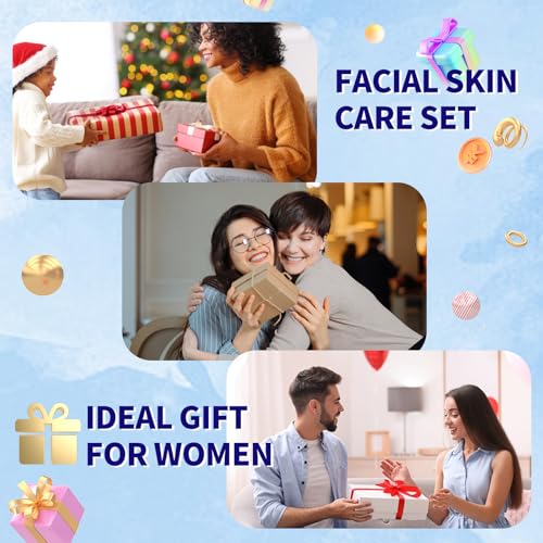 Anti-Aging Skin Care Kit For Women Anti-Wrinkle Firming Skin Care Daily Routine Rejuvenating 8-In-1 Skincare Sets Gift Sets - Image 8