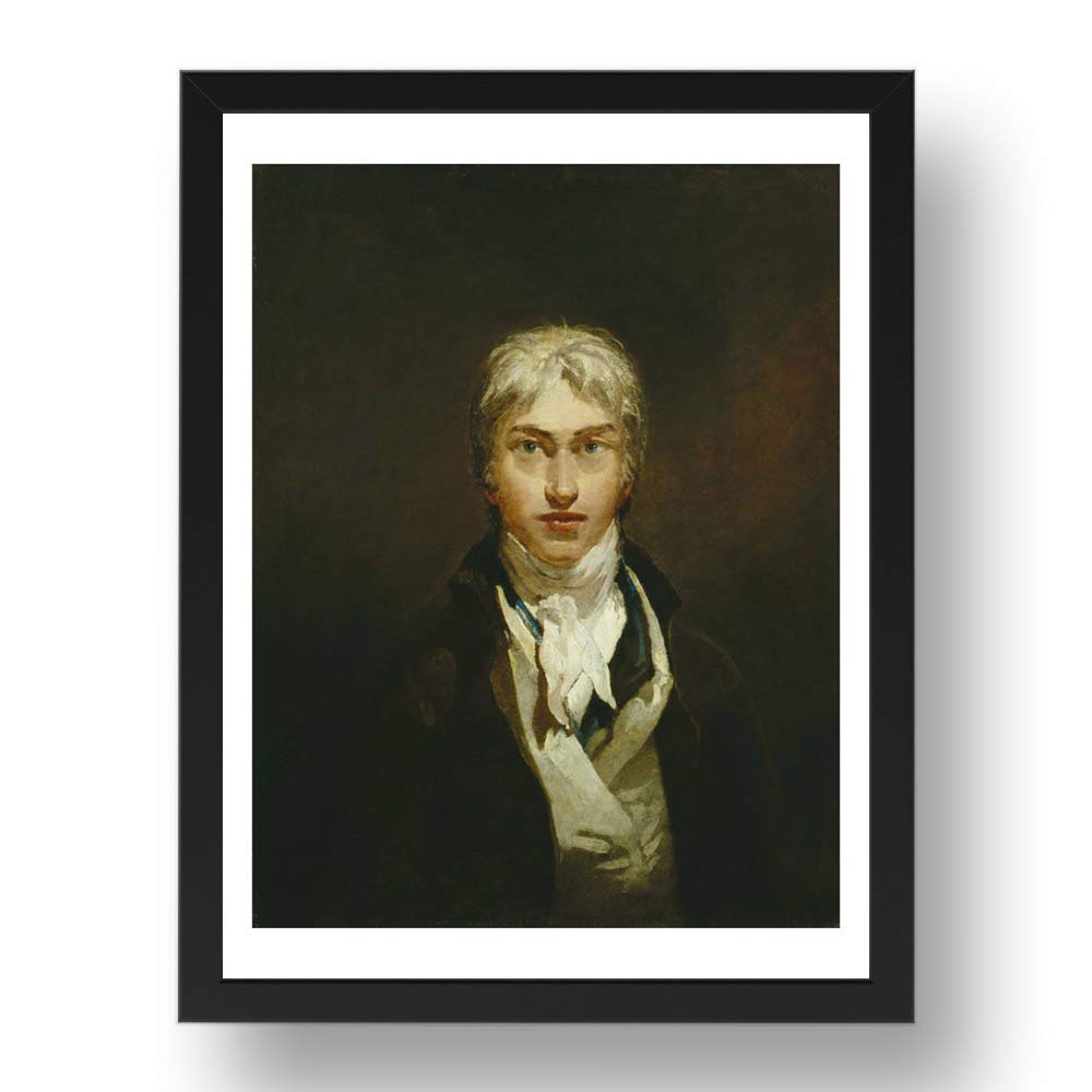 Period Prints Self Portrait, 1799 by Joseph Mallord William Turner RA, A3 reproduction in 17x13 inch frame