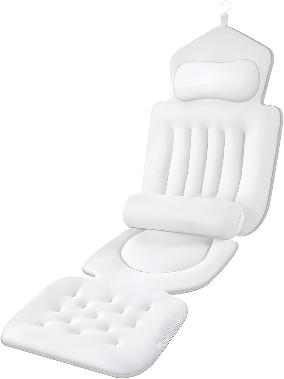 Polyester Fiber Bathtub Cushion Featuring Lumbar Design Enhances Comfort During Long Bathing Hour Elderly Bath Mat