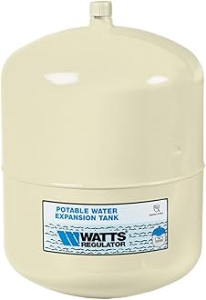 WATTS WATER TECHNOLOGIES GIDDS-1030402 Watts Potable Water Expansion Tank, Model #Plt-12, Stainless Steel Nipple, 4.5 Gallon, Lead Free - 1030402