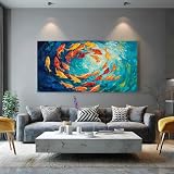 DETTAGLI VIVIDI E QUALITÀ PREMIUM: Realizzata con tecniche di stampa su tela all'avanguardia, l'opera vanta colori brillanti e dettagli curati che catturano l'attenzione al primo sguardo. Ottimo come quadro camera da letto, la vivacità cromatica rimane inalterata nel tempo, garantendo un effetto visivo d'impatto superiore ai comuni poster da parete