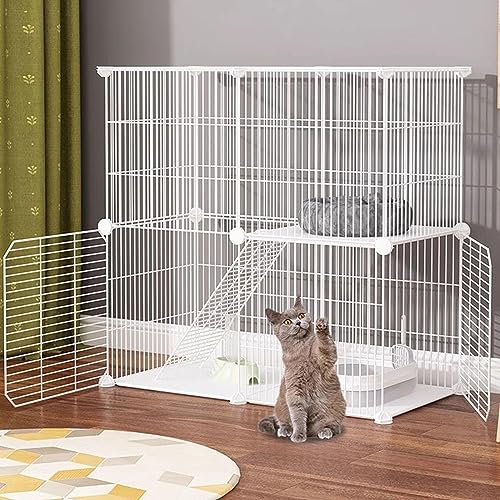 Espace d'exercice sécurisé pour chat et furet contre l'ennui intérieur