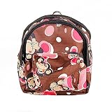 OCSOSO Puppy Dog Backpack,Saddle Bags,Back Pack with Training Lead Leash (Coffee Monkey, L) …