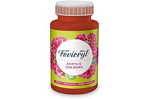 Pidilite Fevicryl Acrylic Colour (500 Ml): Indian Red