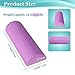 AOSSA BBL Pillow Toilet Riser, Toilet Seat Cushion for Brazilian Butt Lift Recovery, Toilet Riser Butt Pillows for Sitting Booty Pillow, BBL Post Surgery Foam Chair Seat Support Pad (Purple)