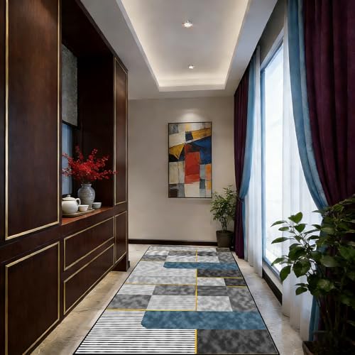 ���O �L���}�b�g 55 x 250 cm �􂦂靛���h������~�߂ӂ��ӂ��L���}�b�g,�J�[�y���O,���������΍􏰕ی�L�Y�h�~�L�Y���������ݖ�6Mm�����y�Ή��[�����ւ��N���, F