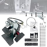 BZLINQUAN Right Hand Drive Conversion Kit Universal Passenger Side Universal Gas and Brake Pedal RHD Conversion Kit for Driver Ed Training Vehicle,Instructors,Postal Vehicle # Replace ACAR-B7D