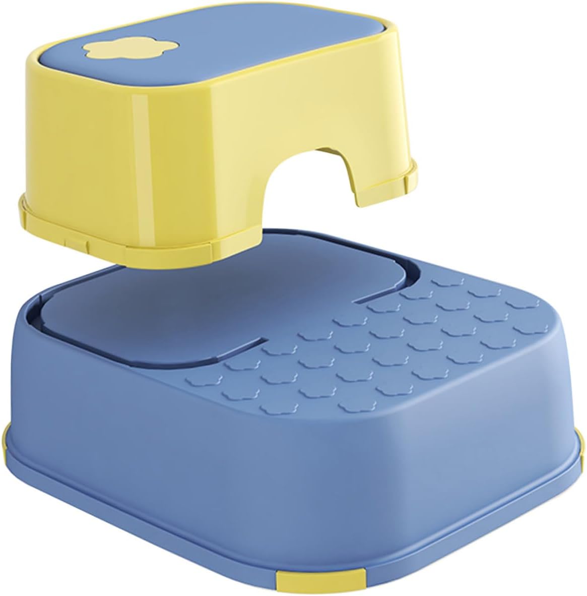Boys and Girls Step Stool for Bathroom Toddler Anti-Slip Foot Stool for Boys and Girls Sturdy Plastic for Potty Training and Reaching High Places