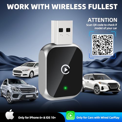 Mini Metal Wireless CarPlay Adapter