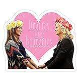 Ovaries Before Brovaries, Parks and rec Decal Sticker - Sticker Graphic - Auto, Wall, Laptop, Cell, Truck Sticker for Windows, Cars, Trucks