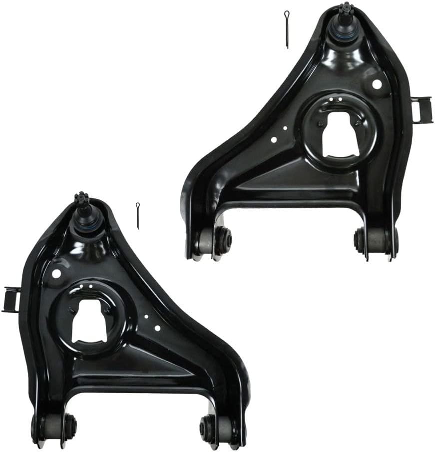 TRQ Front Lower Control Arm with Ball Joint Set Compatible with 1998-2011 Ford Ranger 2001-2009 Mazda B2300 1998-2001 B2500 1998-2007 B3000 1998-2000 B4000 PSA62365