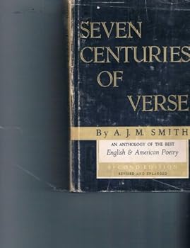 Hardcover Seven Centuries of Verse English & American Book