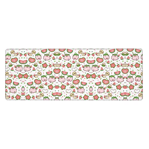 Tapis de souris de jeu motif cochons mignons idée cadeau décoration ordinateur
