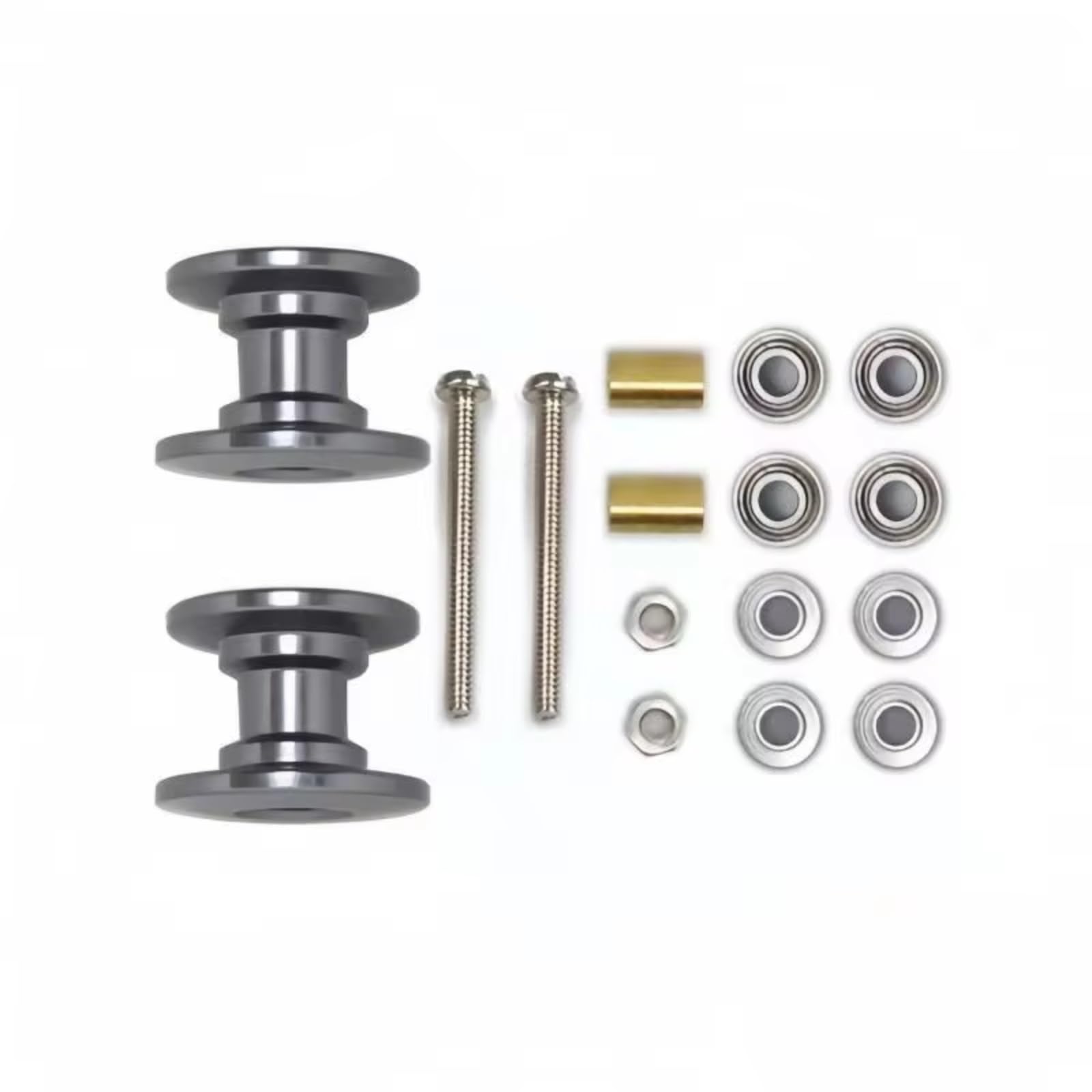 para Tamiya 94945 13-12mm Dos Ruedas Guía Ligeras 2 Uds RC 4WD Accesorios De Modificación Actualización Accesorios RC