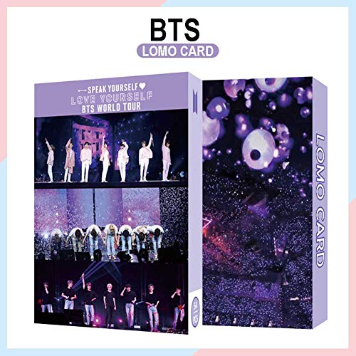 AMA-StarUK36 Kpop WORLD Card Paper Photo Photocards Lomo Card Sticker Postcard Set Gift para A.R.M.Y 54pcs