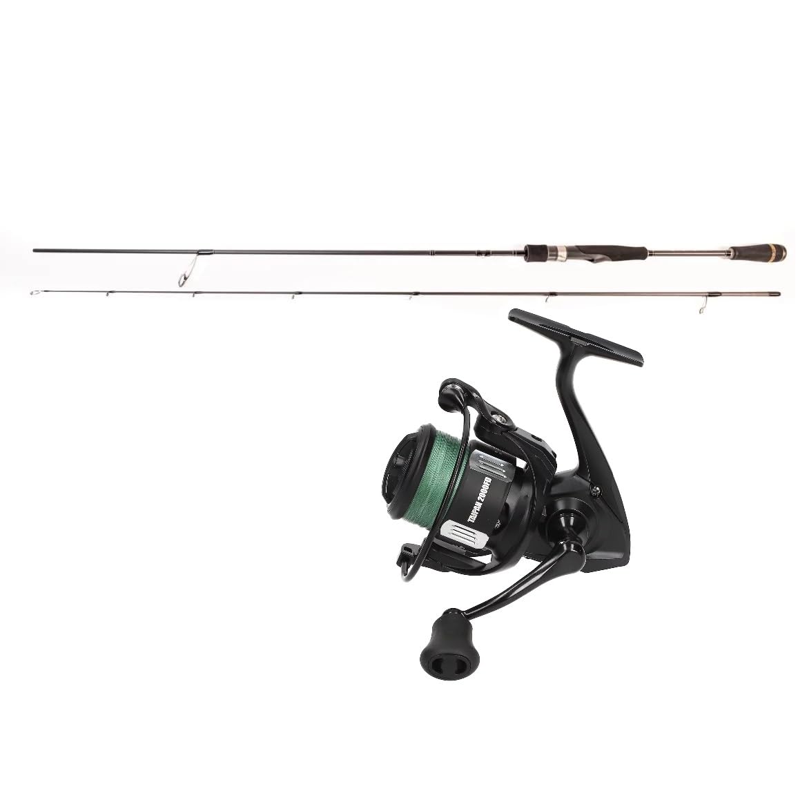 Mostal Taipan Spinncombo 2,30m / bis 28g + 2000FD + Geflochtene Schnur Forelle