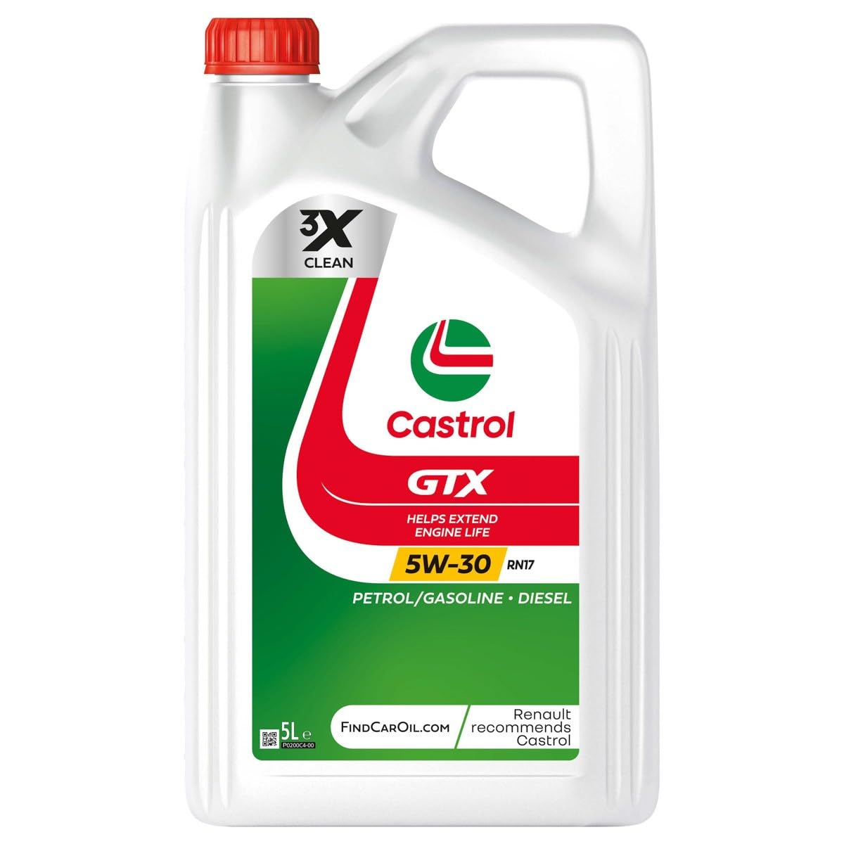Castrol GTX 5W-30 RN17 Motoröl, 5L