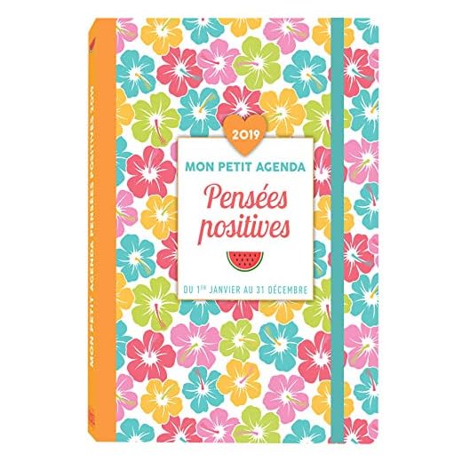 Mon petit agenda Pensées positives 2019