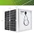 Topsolar Solar Panel Kit 20W 12V Monocrystalline with 10A Solar Charge Controller + Extension Cable with Battery Clips O-Ring Terminal for RV Marine Boat Off Grid System