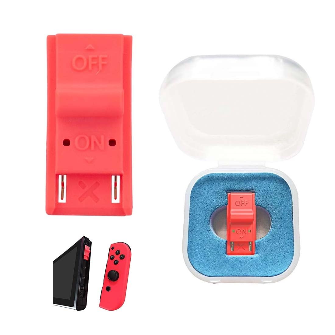 RCM Clip Jig Outils de Court-Circuit pour NS Switch Recovery Mode (Rouge),RCM Jig RCM Loader pour NS Switch