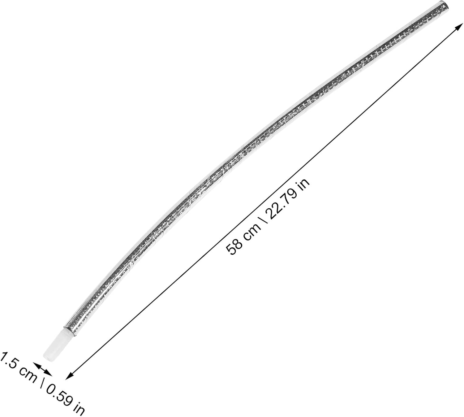 2 Sets round Balloon Arch Frames Silver Balloon Ring Decoration Kit for Wedding Ceremony Party and Birthday Event Decor