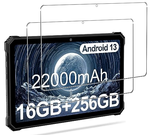 [2���Z�b�g] For Blackview Active 8 Pro �t�B���� �����K���X �^�u���b�g�ی�t�B���� �yZENGZOUZ�z �t���ی�t�B���� �w��h�~ �C�A�h�~ �����ߗ� �\�ʍd�x9H �����z�� 2.5D���E���h�G�b�W���H ?Blackvie