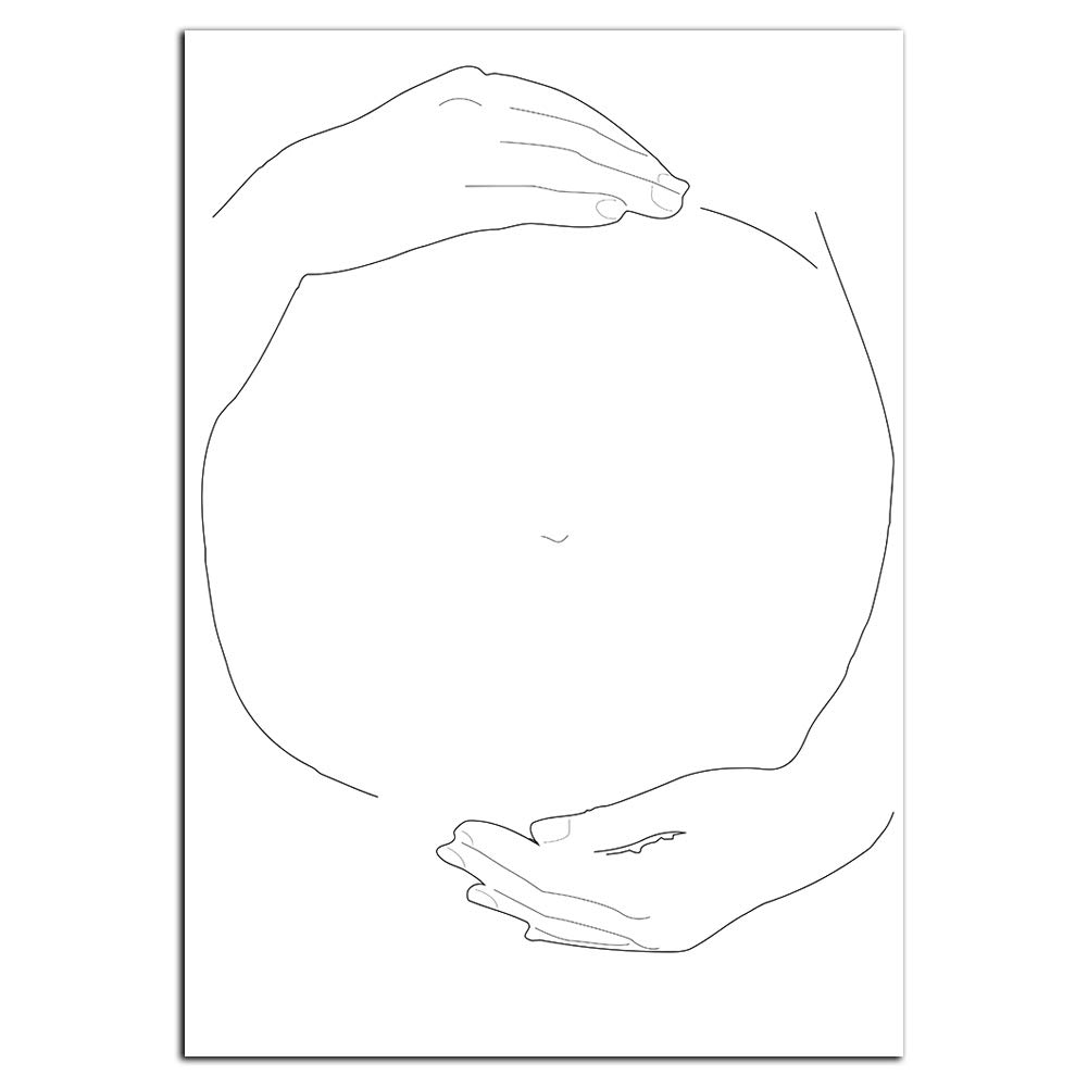 Sally-Ann Lynch Training Tried & Tested Practice Board - 3 Faces & Arm (A2), Face Painting Practice and Display Tool, Reusable