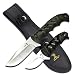 Elk Ridge ER-532CA Fixed Blade Knife Set (9.5 and 6.25-Inch Overall)