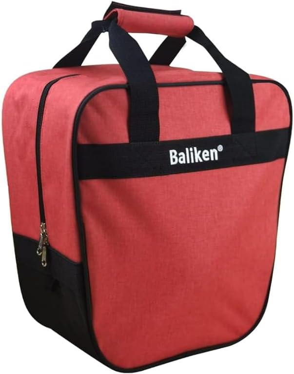 BALIKEN Bowling Single Tote Bag, Durable, Compact and Stylish Durability Easy to Carry Holds One bowling ball