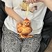 Imagen de Almohada Peluche Divertida Gato Pollo Muñeco Decorativo Suave Novedoso Gato