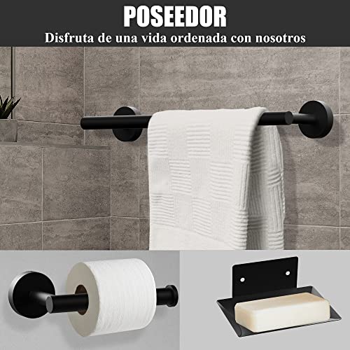 La Mejor comparativa de Juego de baño negro - cinco favoritos. 3 Imagen adicional