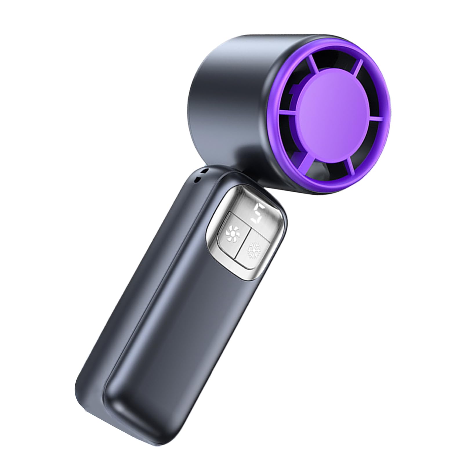 PANGBOER Multifunctional Fan Low Noise Operations Small Handheld Texture Suitable for Indoor and Outdoor Usage Handheld