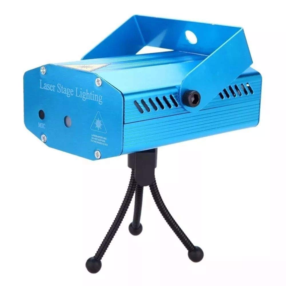 Mini Jogo de luz iluminação laser XY-08-4 | Amazon.com.br